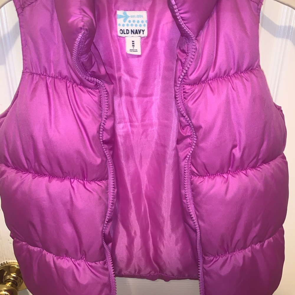 Children’s Purple Puffer Vest